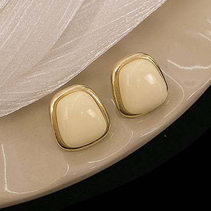 Pendientes "AuraLuz" – Resina & Oro 18k