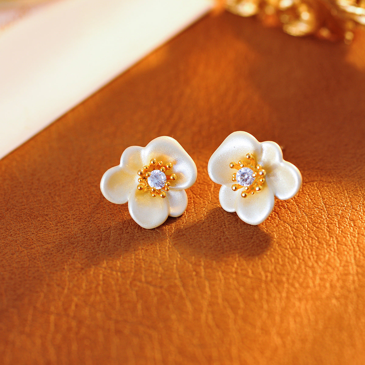 Pendientes Liria – Flor & Circonita