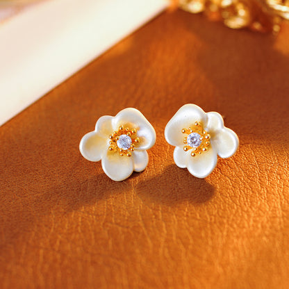 Pendientes Liria – Flor & Circonita