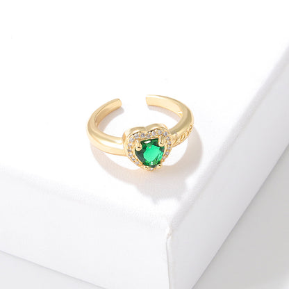 Anillo Esmeralda Encantada