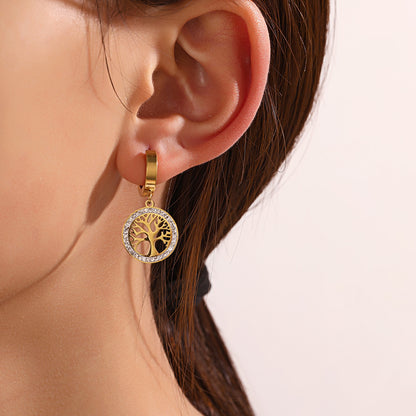 Pendientes VidaLuz – Oro 18K & Circonitas Cúbicas Premium