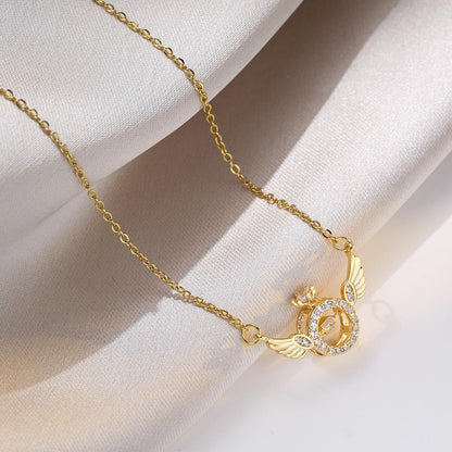 Collar "Ángel Dorado" - Oro 18k