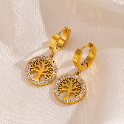 Pendientes VidaLuz – Oro 18K & Circonitas Cúbicas Premium