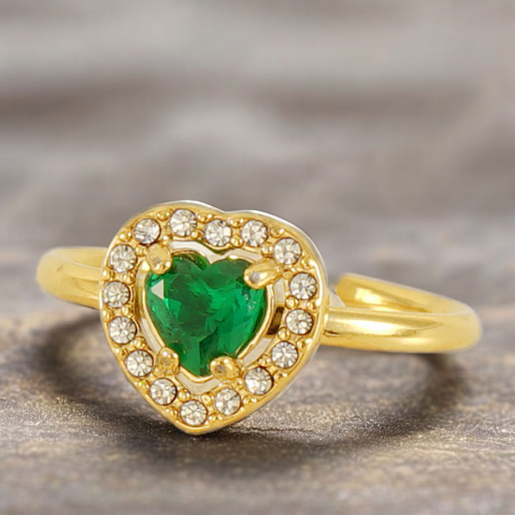 Anillo Esmeralda Encantada