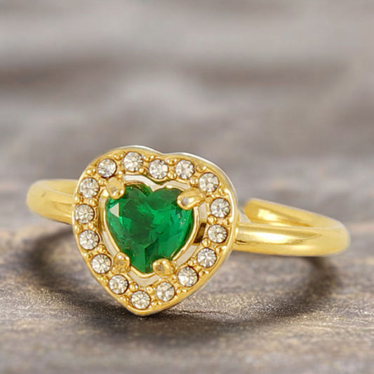 Anillo Esmeralda Encantada