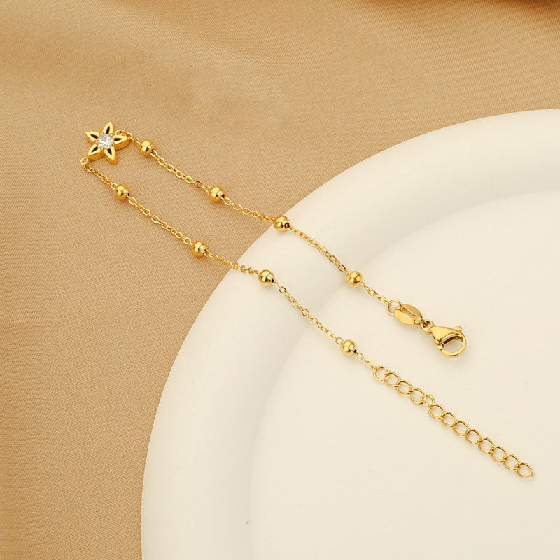 Pulsera “StellaLuz” - Circonia & Oro 18K