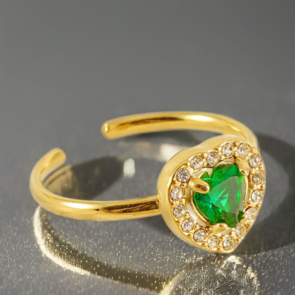 Anillo Esmeralda Encantada