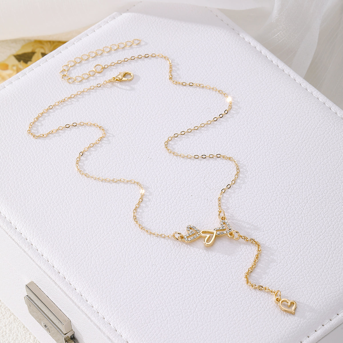 Collar “LoveLuz” – Acero inoxidable & Circonitas