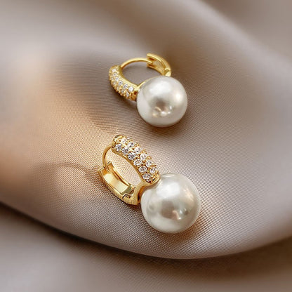 Pendientes "BrilloLuz" – Perla & Oro 18k