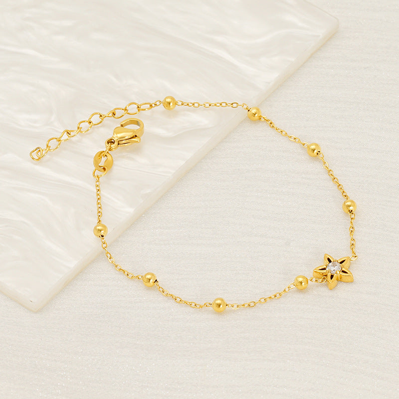Pulsera “StellaLuz” - Circonia & Oro 18K