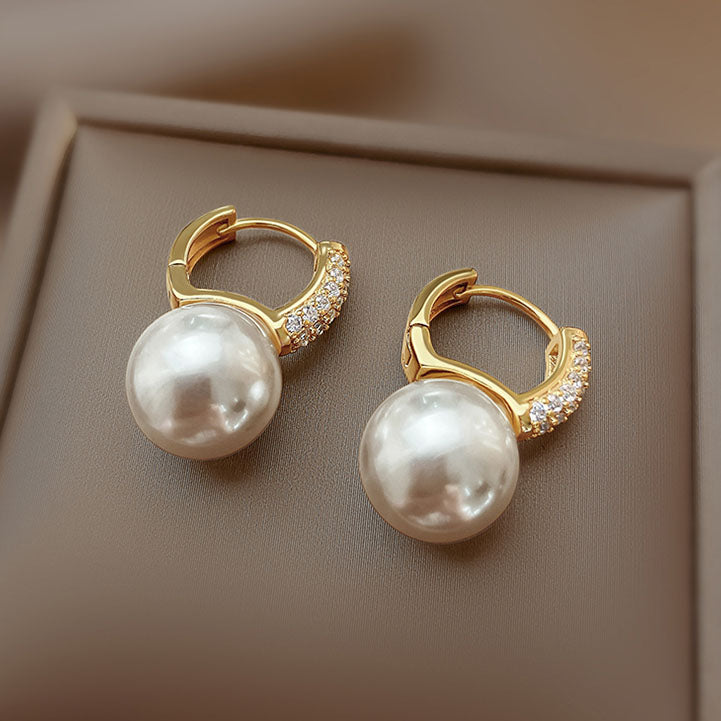 Pendientes "BrilloLuz" – Perla & Oro 18k