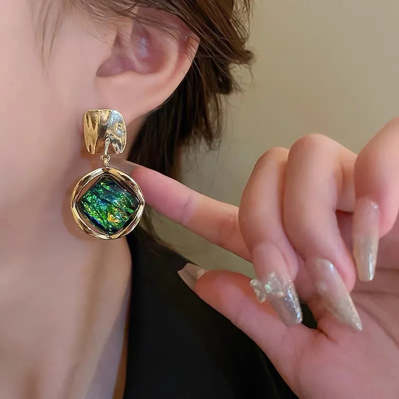 Pendientes NébulaLuz - Acero inoxidable & Oro 18K