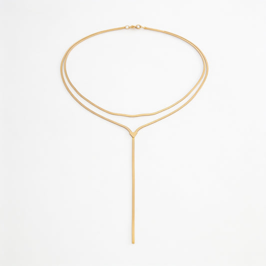 Collar “Lucea” – Doble Capa Dorada