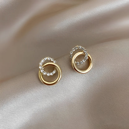 (2x1) Pendientes "Éternelle" - Oro 18K & Circonitas